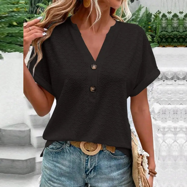 Drune | Damen V-Ausschnitt Top