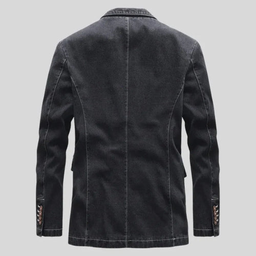 Drune | Robuster Denim Blazer