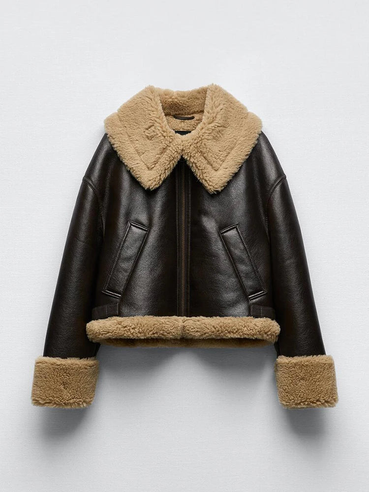 Drune | Wärmende Lederjacke