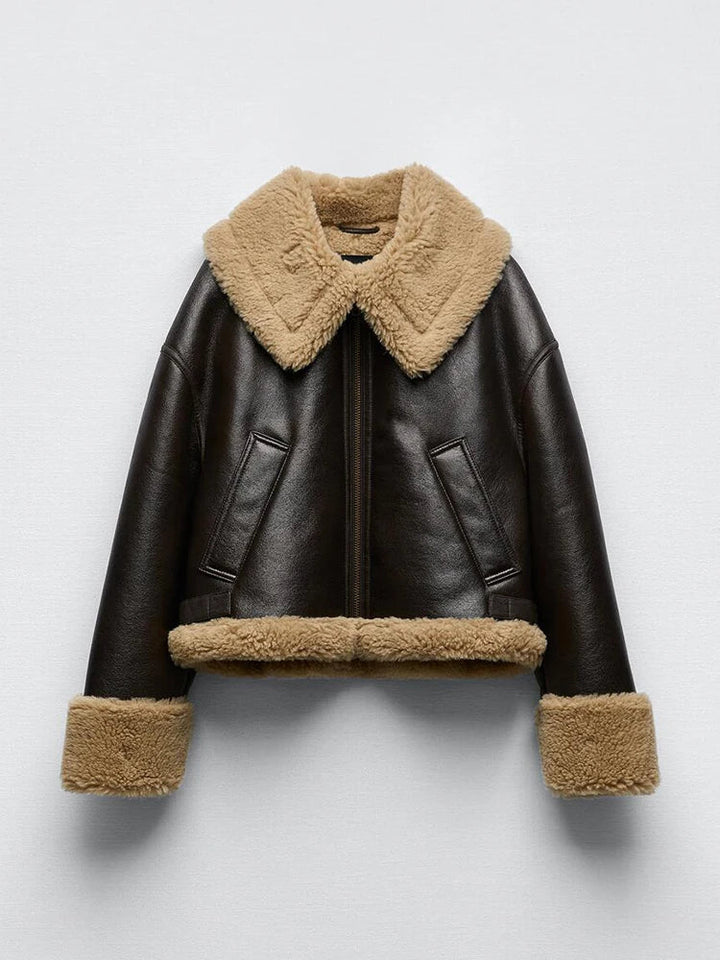 Drune | Wärmende Lederjacke