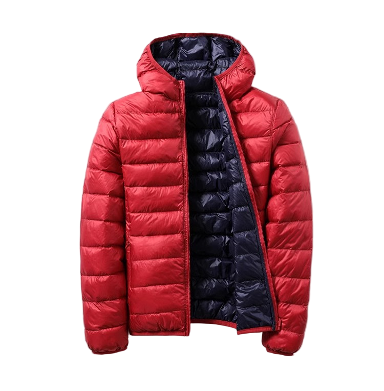 Drune | Frauen Leichte Kapuzen Puffer Winterjacke