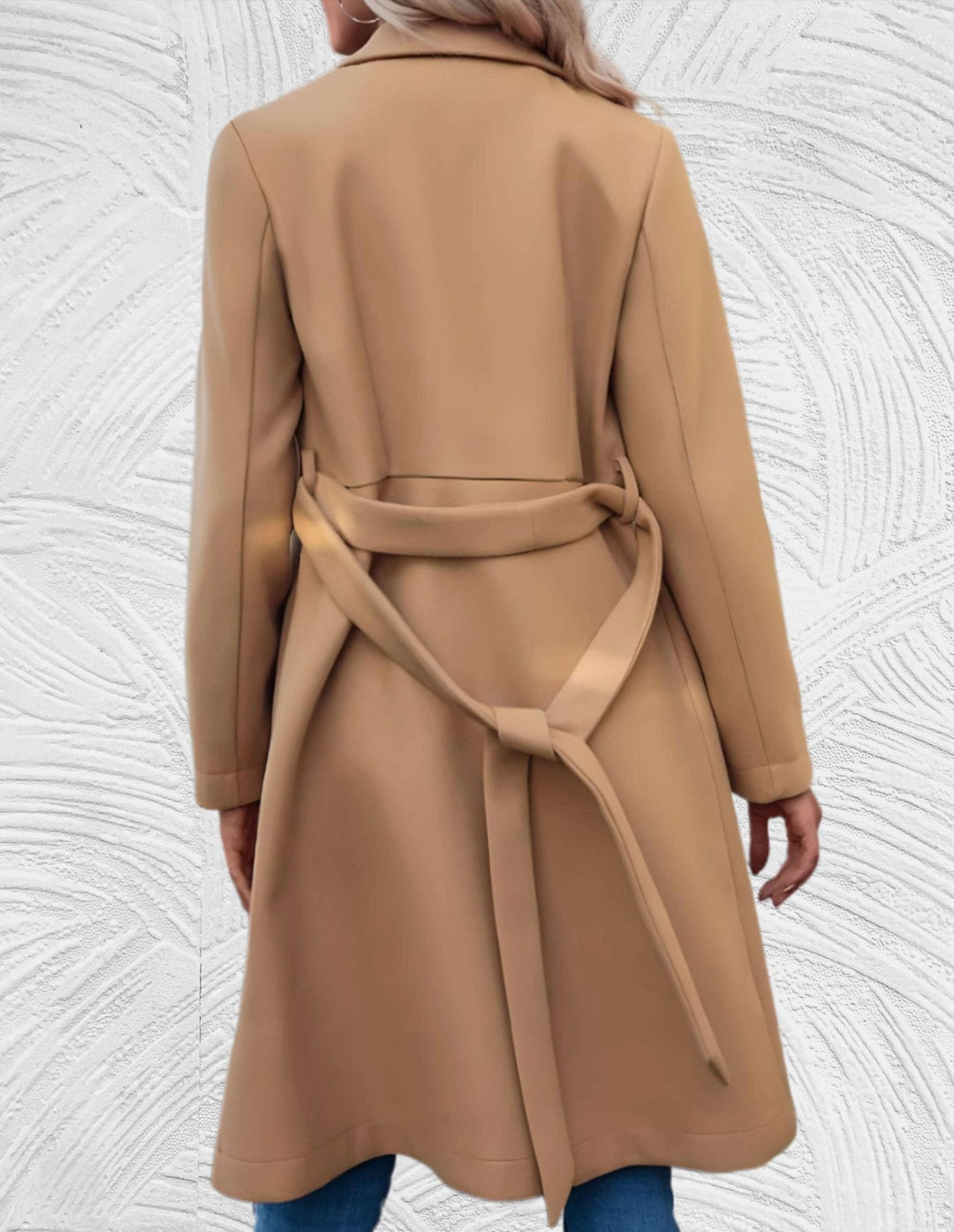 Drune | Zweireihiger Trenchcoat - Taillierte Passform - Leichtes Design - Herbst- und Frühlings-Essential