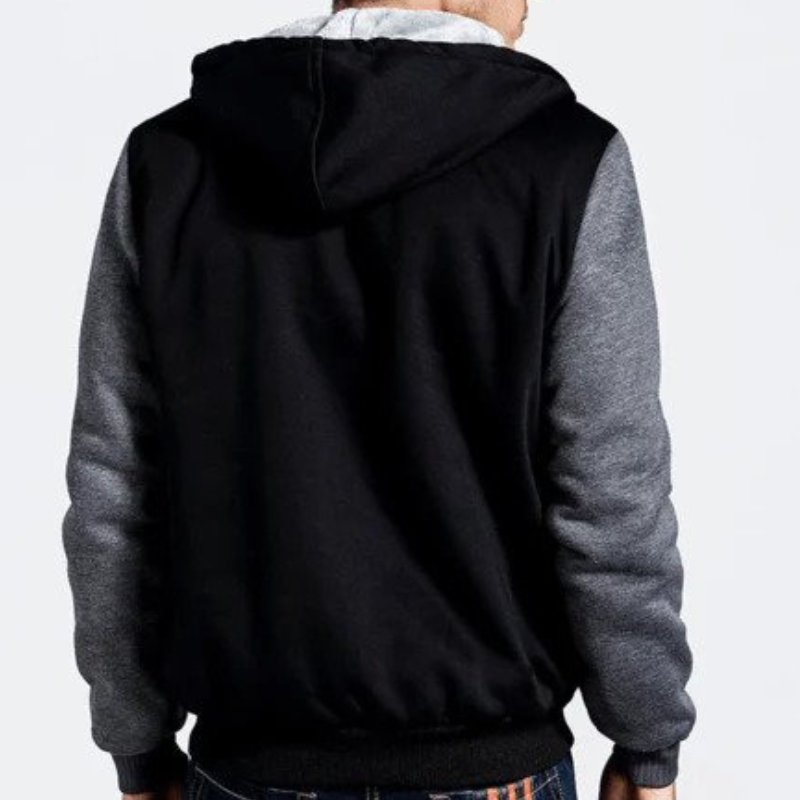 Drune | Trainingsanzug Satzes Fleece Gefüttertes Herren Trainingsanzug mit Kapuze