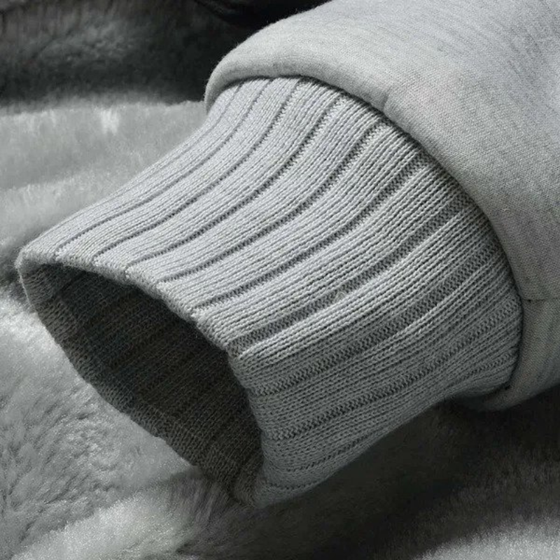 Drune | Trainingsanzug Satzes Fleece Gefüttertes Herren Trainingsanzug mit Kapuze