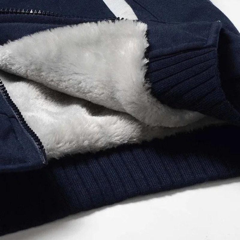 Drune | Trainingsanzug Satzes Fleece Gefüttertes Herren Trainingsanzug mit Kapuze