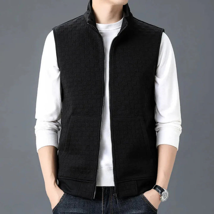 Drune | Baumwoll-Fleece-Strickweste