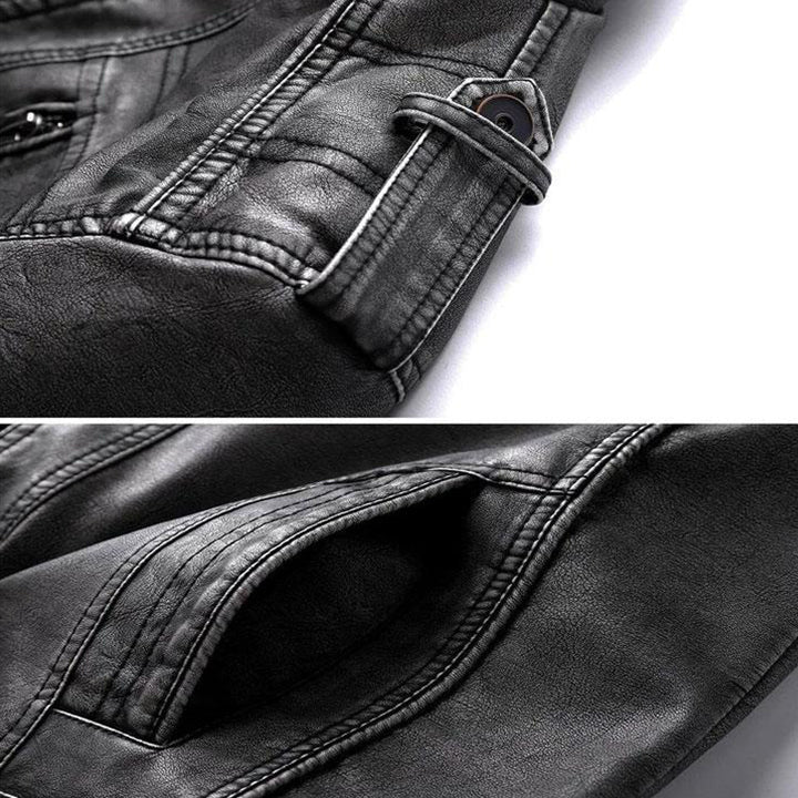 Drune | Veneti Mitternachts Bikerjacke