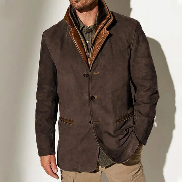 Drune | Veneti Vintage Wildledermantel