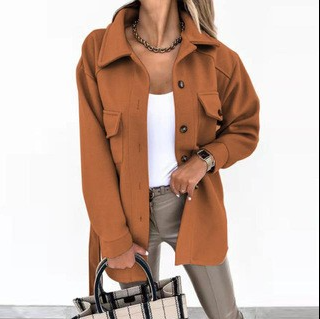 Drune | Lässige Jacke mit Reißverschluss und Stylish Geschnitten Herbst Frauen