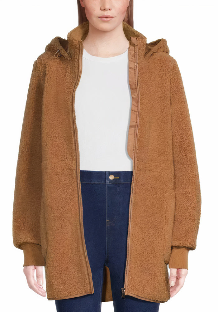 Drune | Elegante Winter-Fleecejacke für Damen