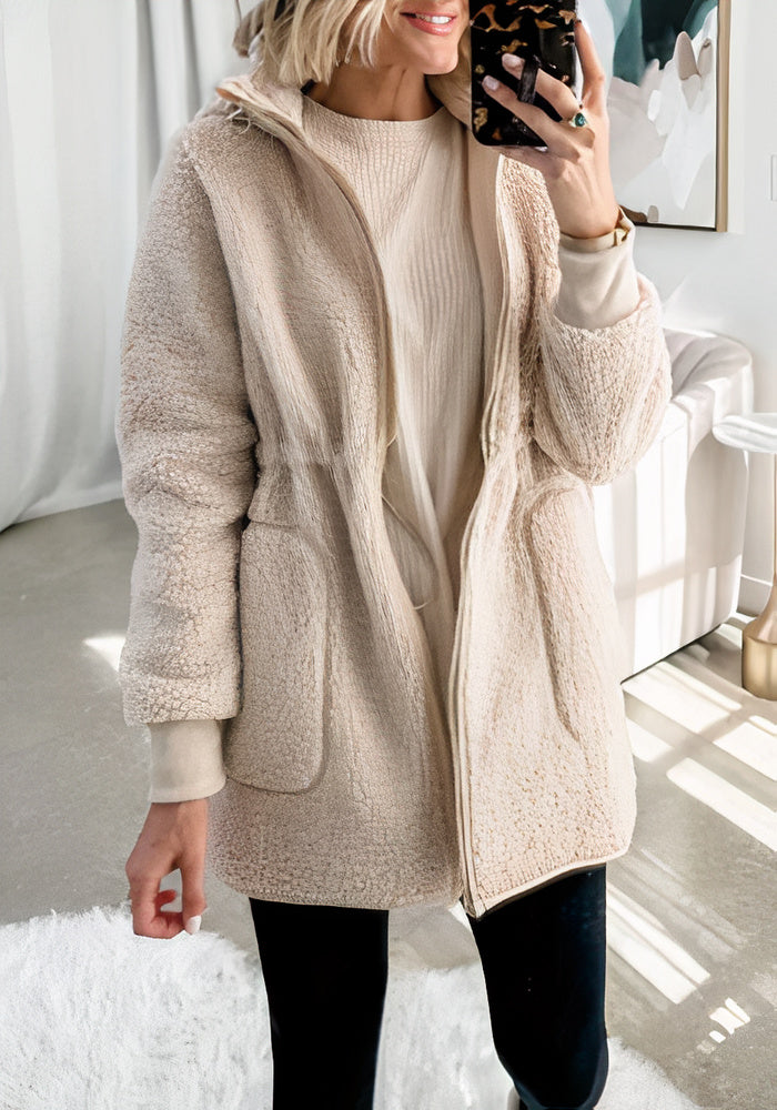 Drune | Elegante Winter-Fleecejacke für Damen