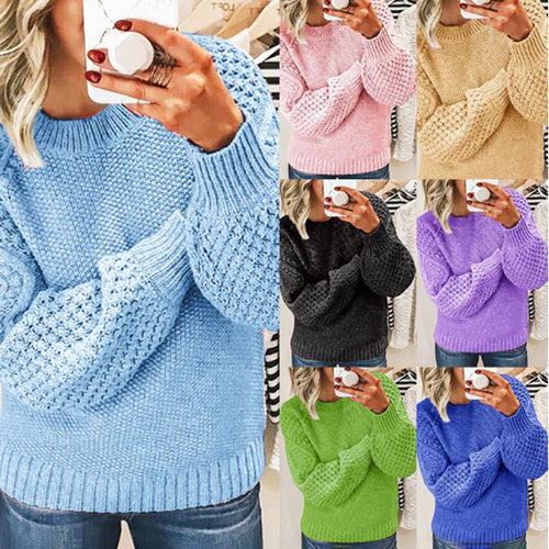 Drune | Chunky Texturiertes Strickpullover