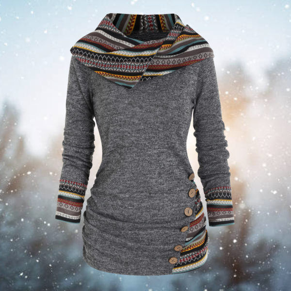 Drune | Boho Style Hoodie für Frauen