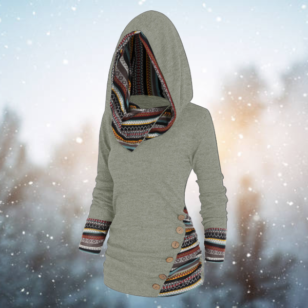 Drune | Boho Style Hoodie für Frauen