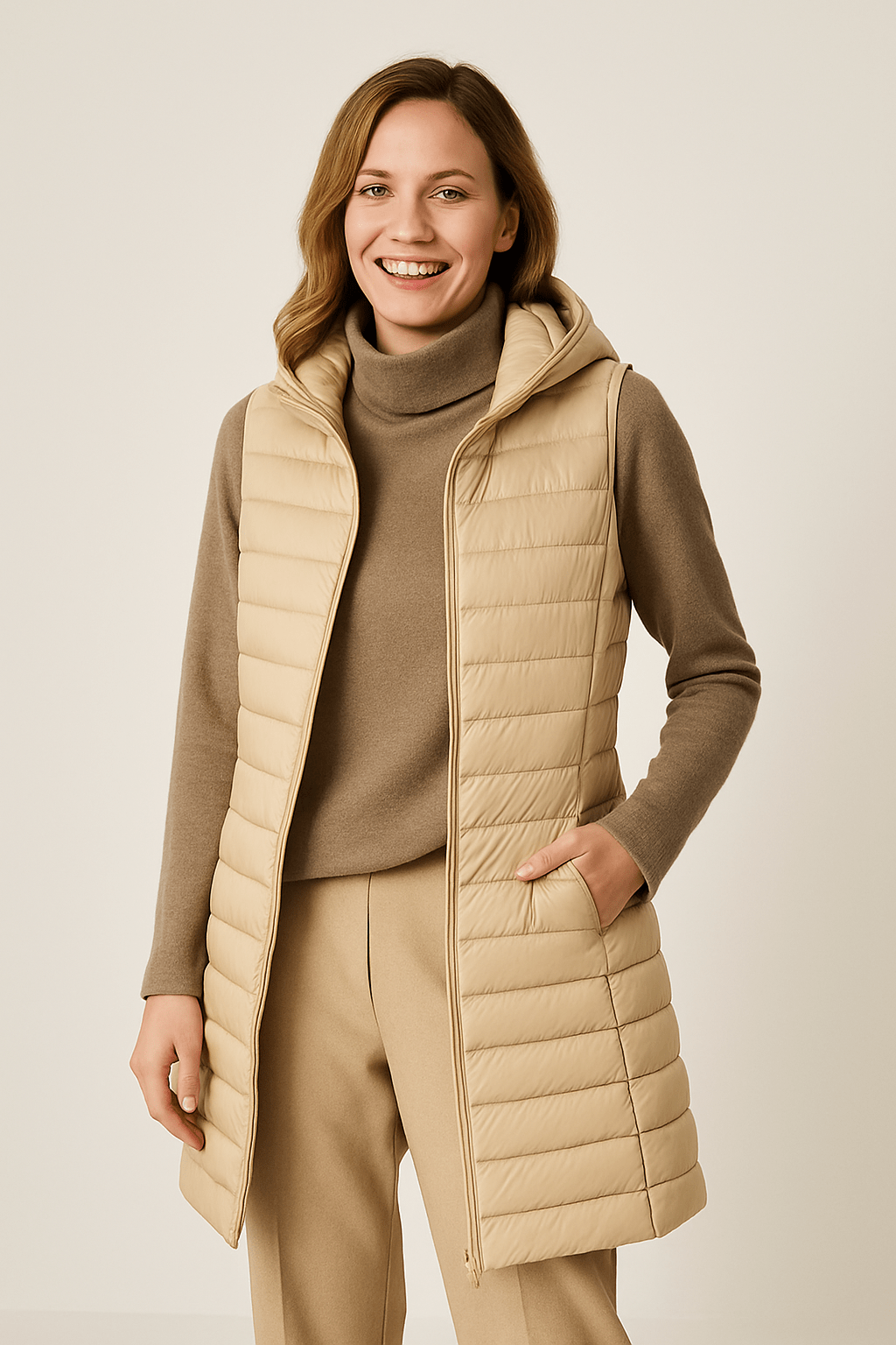 Drune | Damen Stepp-Winterjacke mit Kapuze