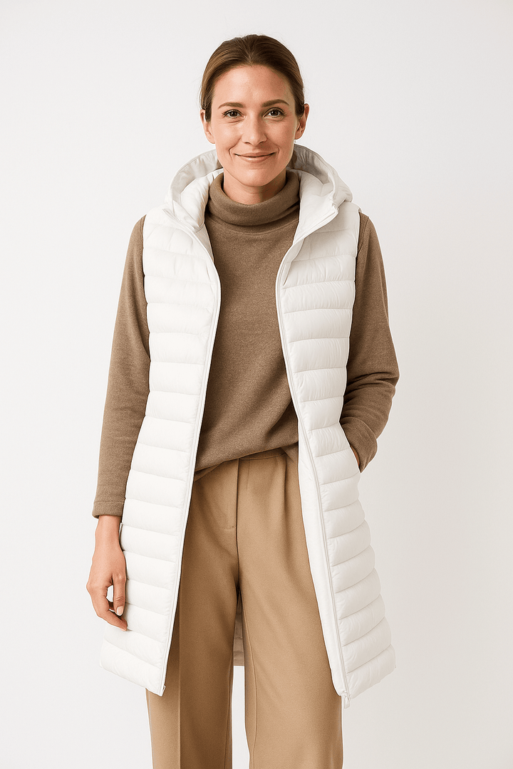 Drune | Damen Stepp-Winterjacke mit Kapuze