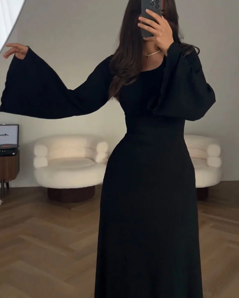 Drune | Elegantes Halblanges Kleid