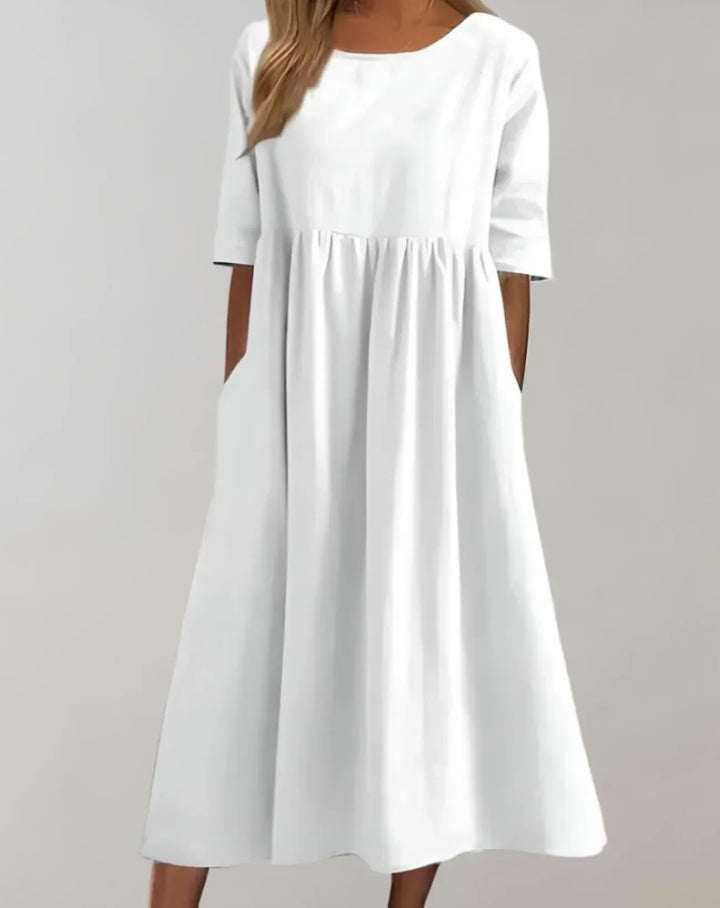 Drune | Locker Fallendes Baumwollkleid