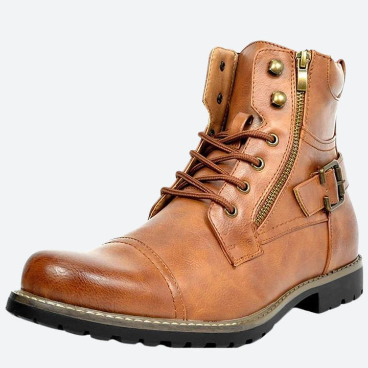 Drune | Echtleder Motorradstiefel Für Herren