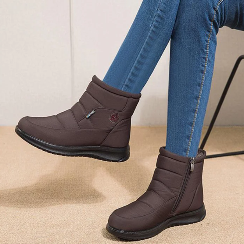 Drune | Stiefeletten für Frauen, gestepptes Design - Winter