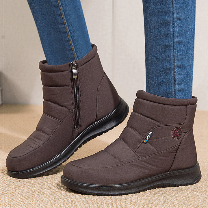 Drune | Stiefeletten für Frauen, gestepptes Design - Winter