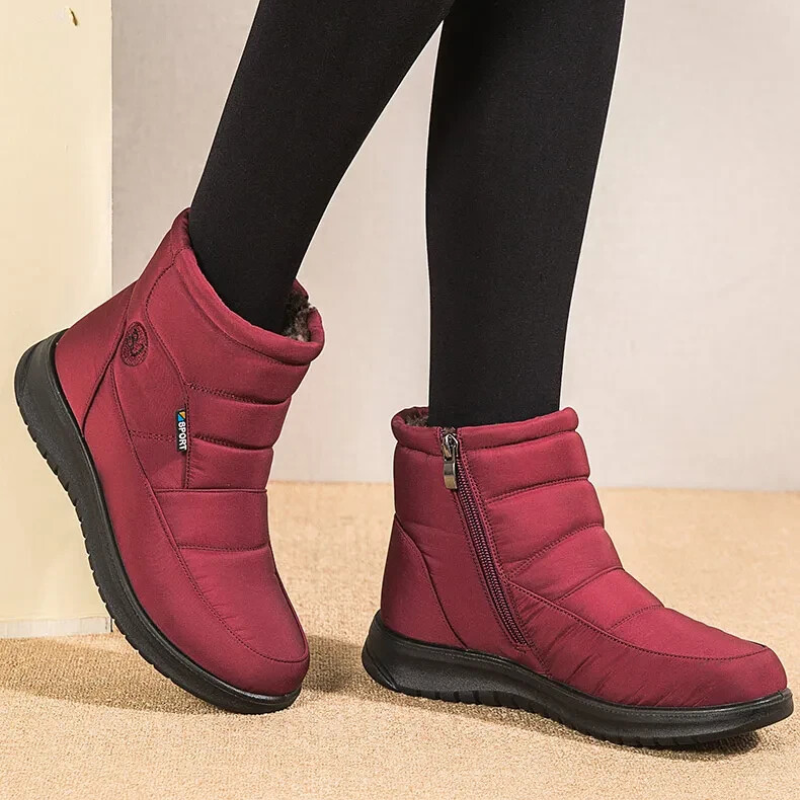 Drune | Stiefeletten für Frauen, gestepptes Design - Winter