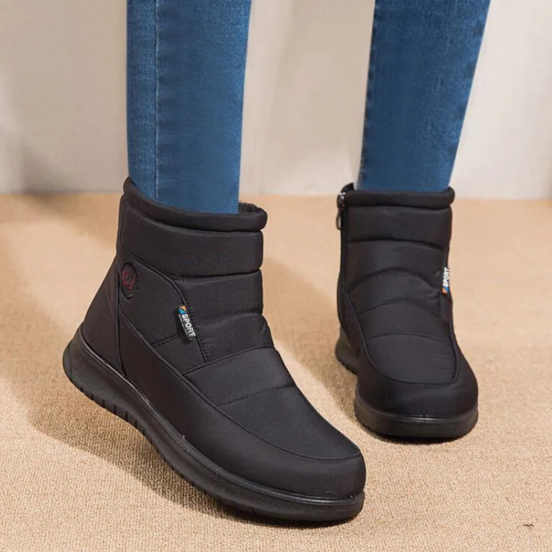 Drune | Stiefeletten für Frauen, gestepptes Design - Winter