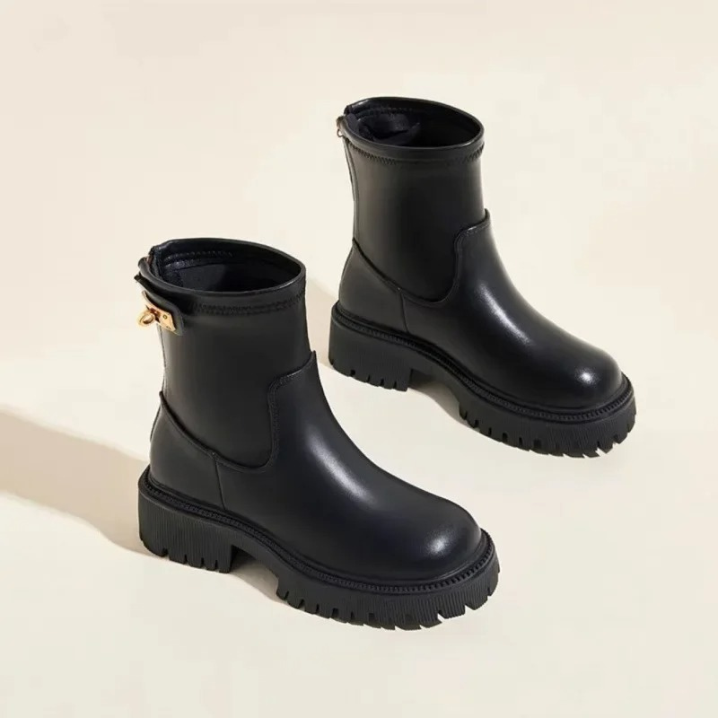 Drune | Knöchelstiefel für Damen, mit Reißverschluss, elegantes Design - Alltagskleidung