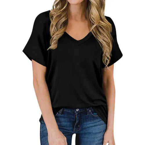 Drune | Damen V-Ausschnitt T-Shirt