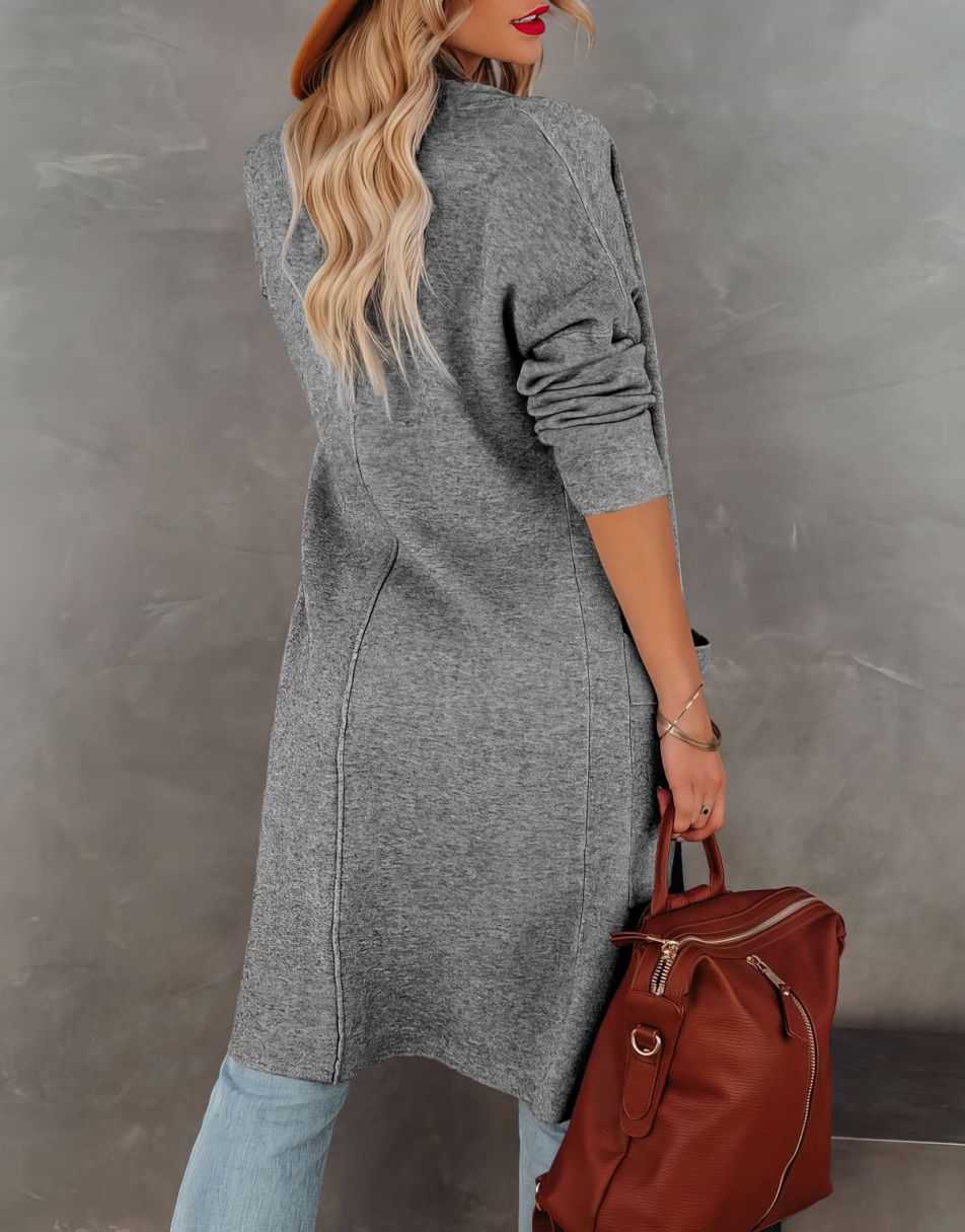 Drune | Revers Weicher Pendler Cashmere Mantel