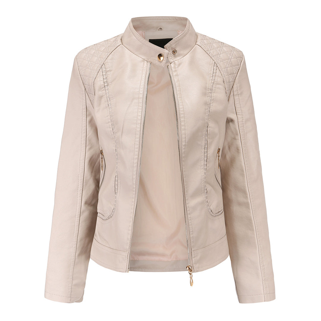 Drune | Elegante Lederjacke Mit Modernem Schnitt