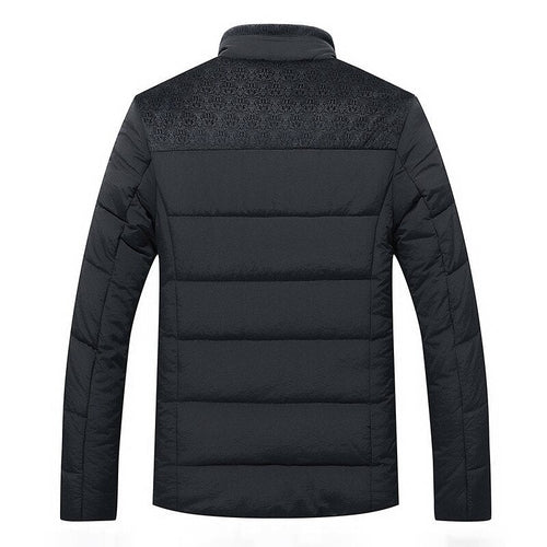Drune | Herren Winterjacke mit hohem Kragen und Reißverschluss Design