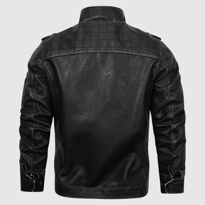 Drune | Biker Streetwear Lederjacke