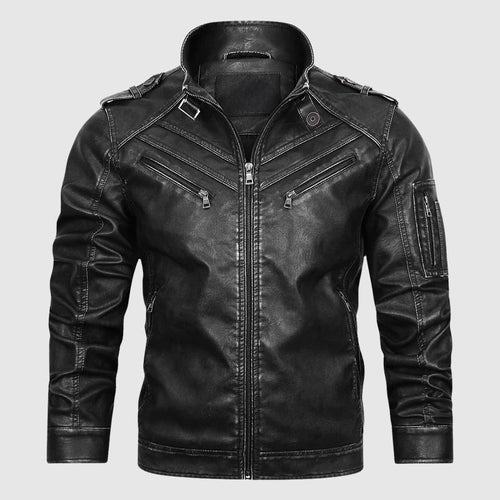 Drune | Biker Streetwear Lederjacke