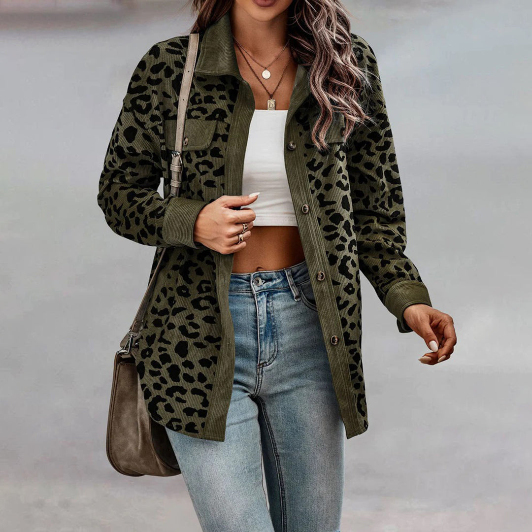 Drune | Trendige Leopardenjacke
