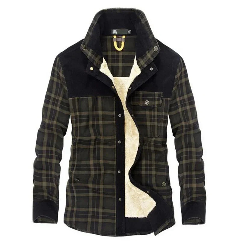 Drune | Trail Wolle Plaid Jacke