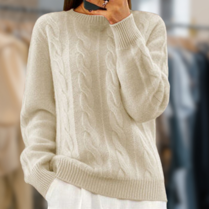 Drune | Trendig Weicher Strickpullover für Frauen