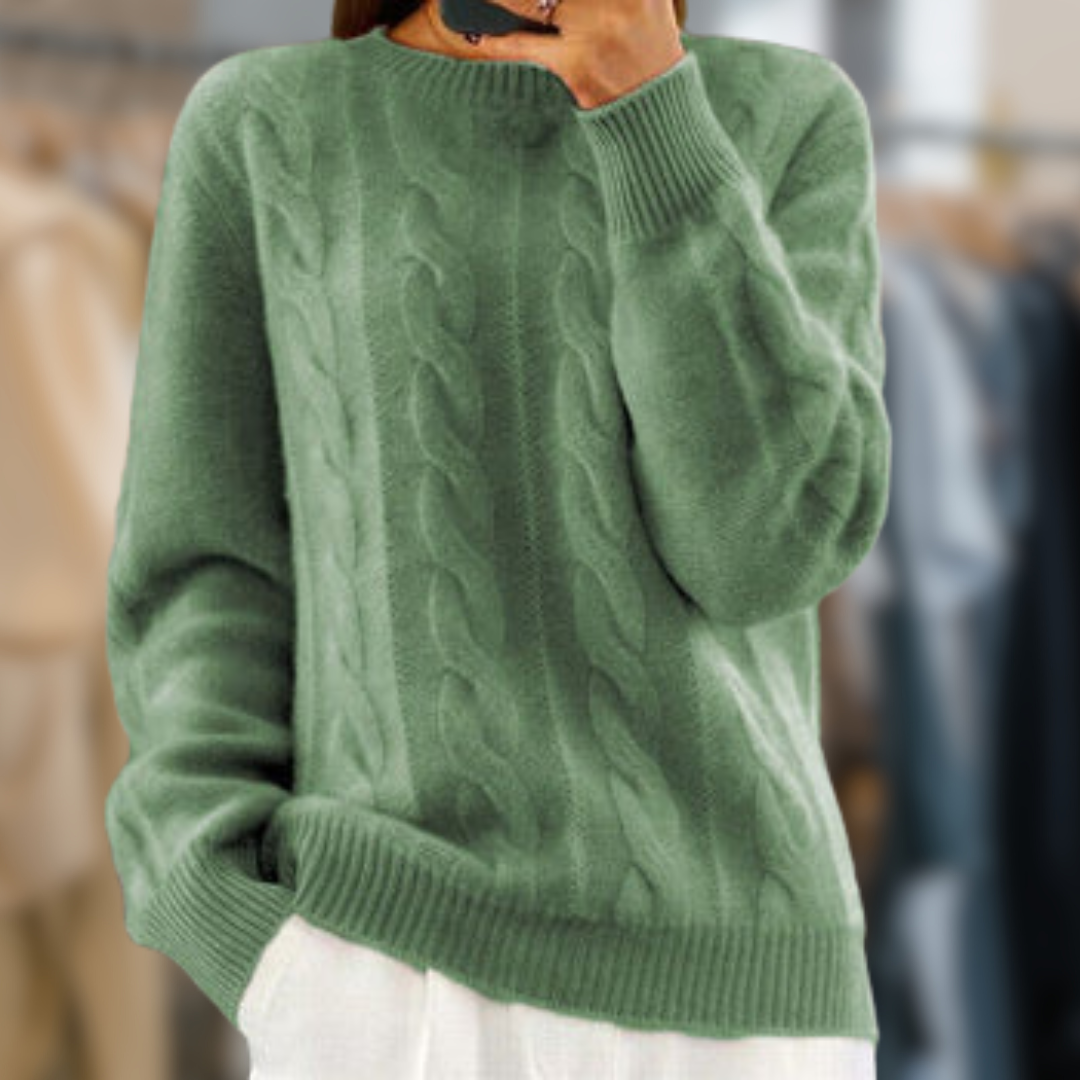 Drune | Trendig Weicher Strickpullover für Frauen