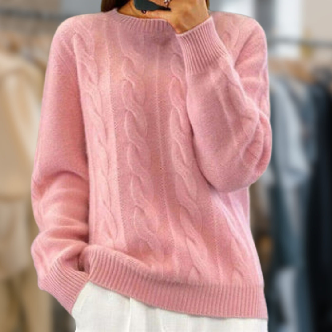 Drune | Trendig Weicher Strickpullover für Frauen