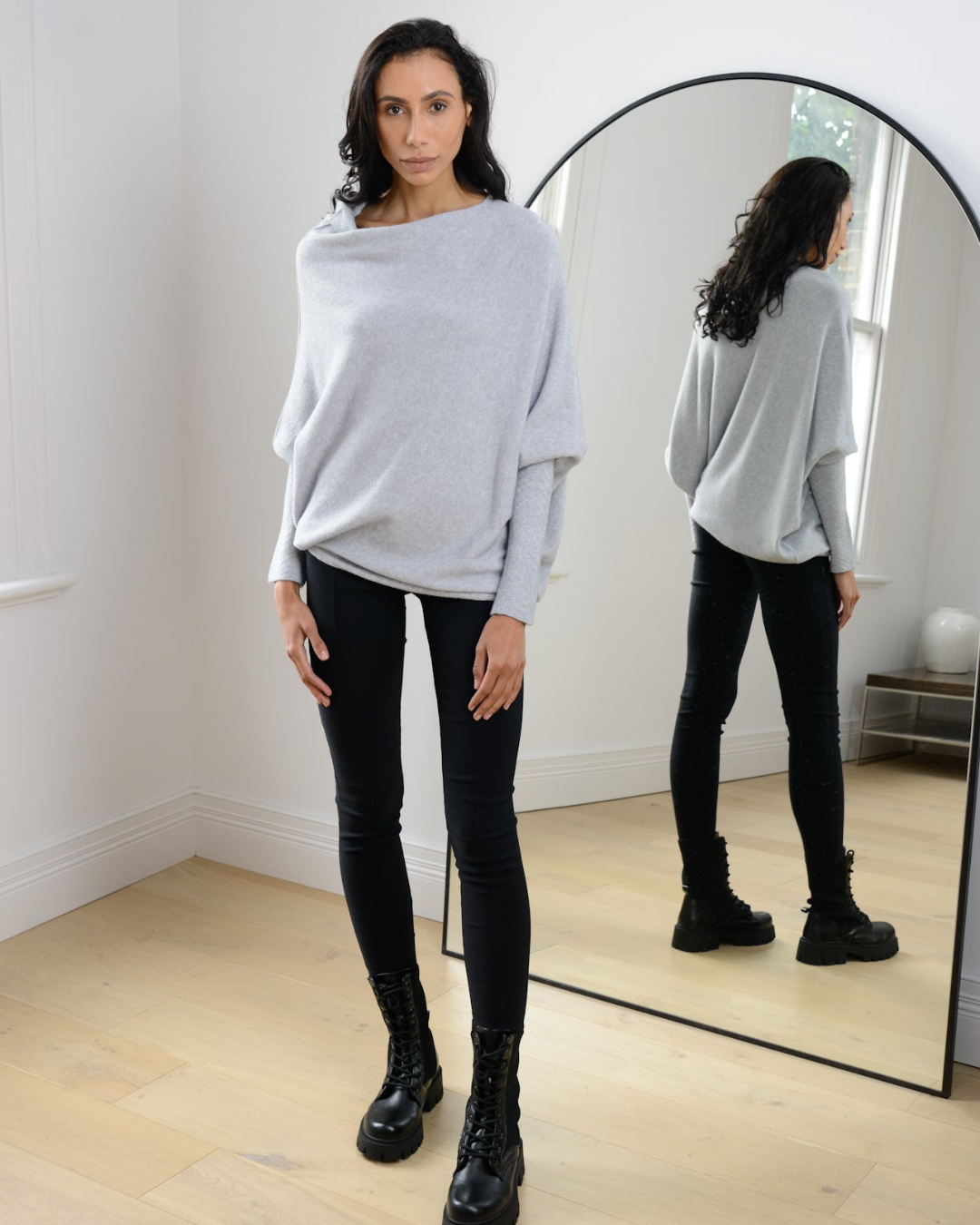 Drune | Luxus Pullover Sweater Mit Offener Hals