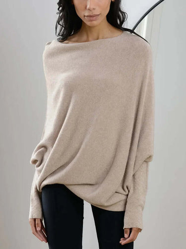 Drune | Drapierter Rollkragenpullover Damen - Pullover Damen