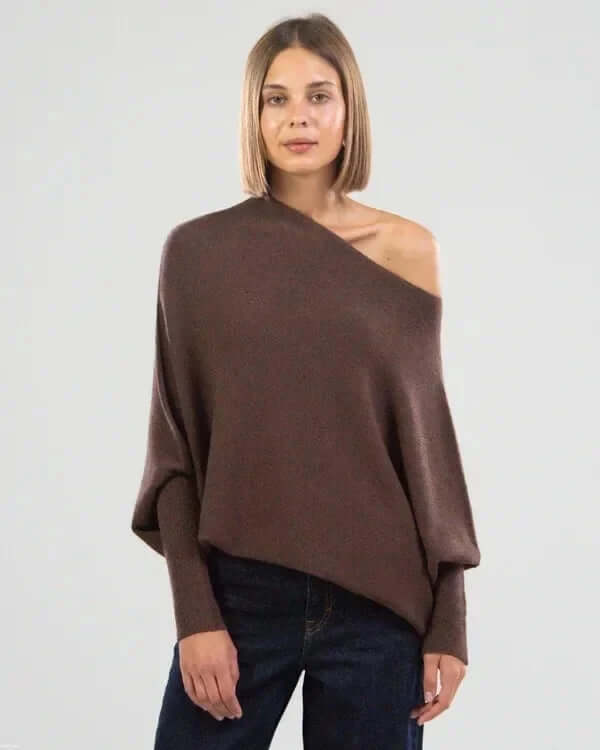 Drune | Drapierter Rollkragenpullover Damen - Pullover Damen