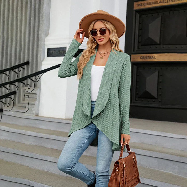 Drune | Damen Cardigan mit Offener Passform – Aurora