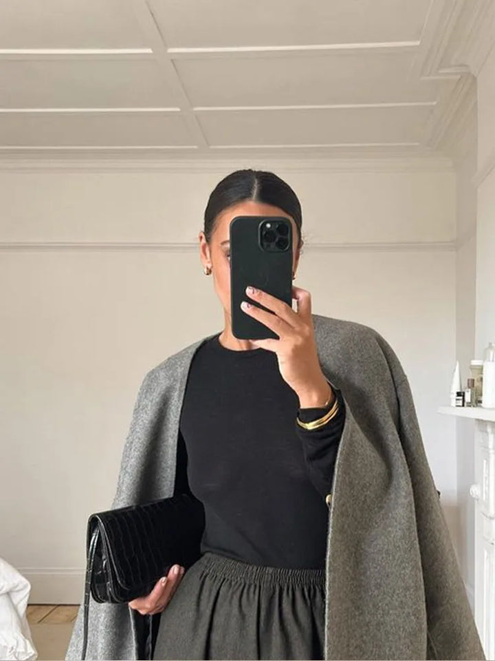 Drune | Lässiger Locker Geschnittener Cardigan