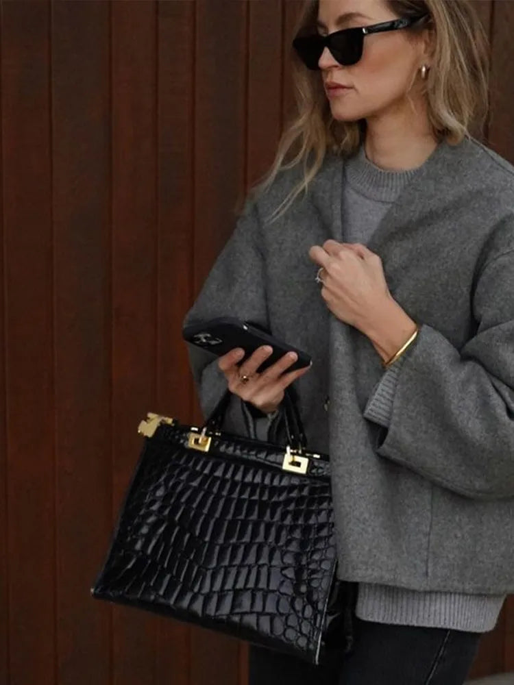 Drune | Lässiger Locker Geschnittener Cardigan