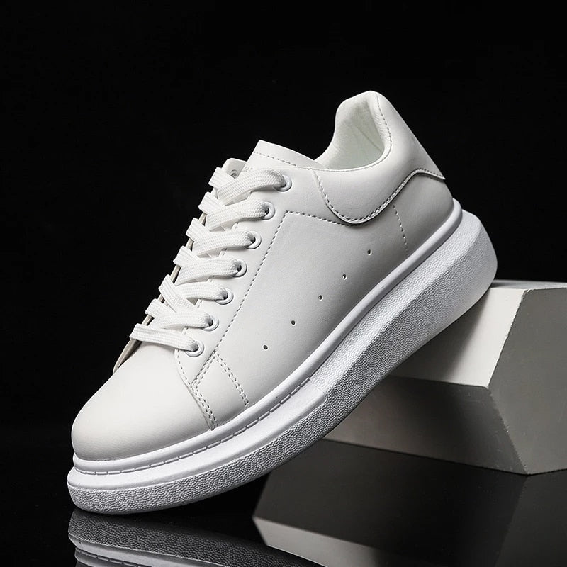 Turnschuhe Weiß Herren Zeitlos Komfort
