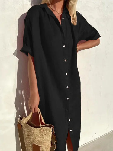 DruneLeinen Hemdkleid