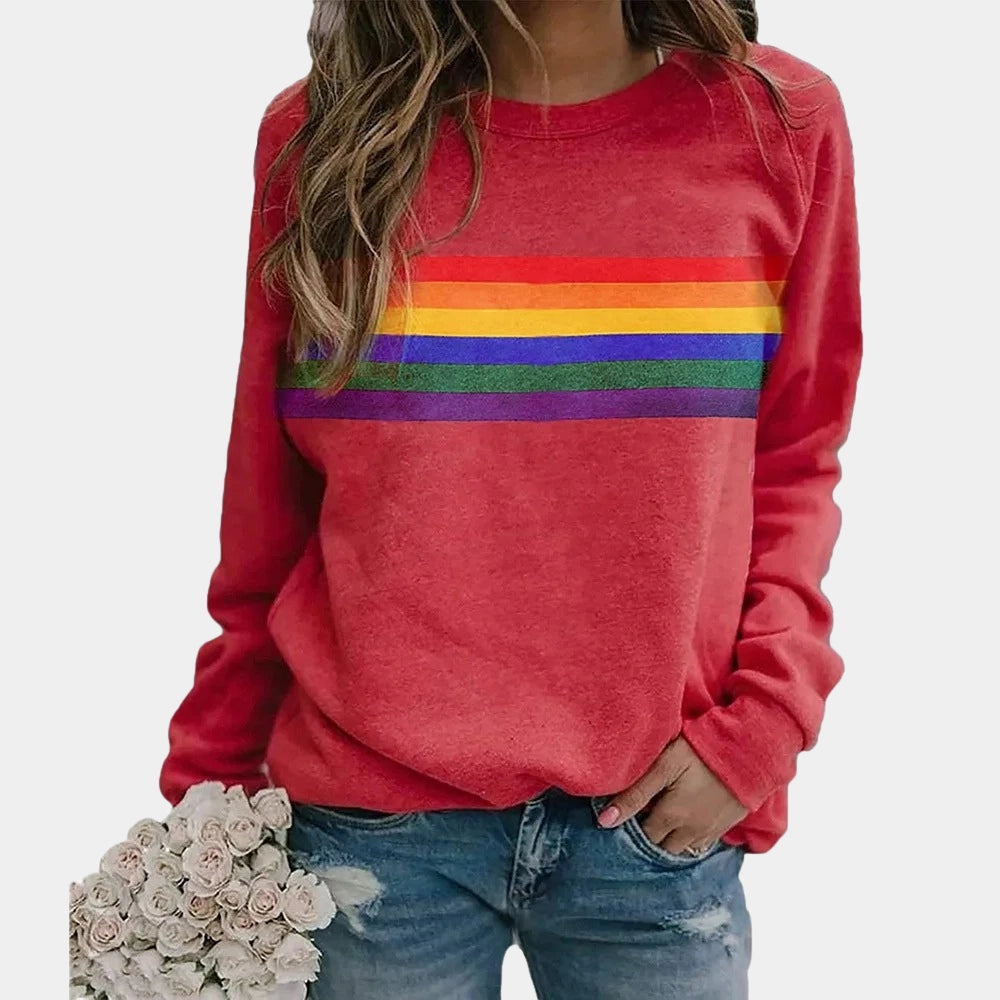 Drune | Sweatshirt - Baumwollmischung - Rundhalsausschnitt - Lange Raglanärmel