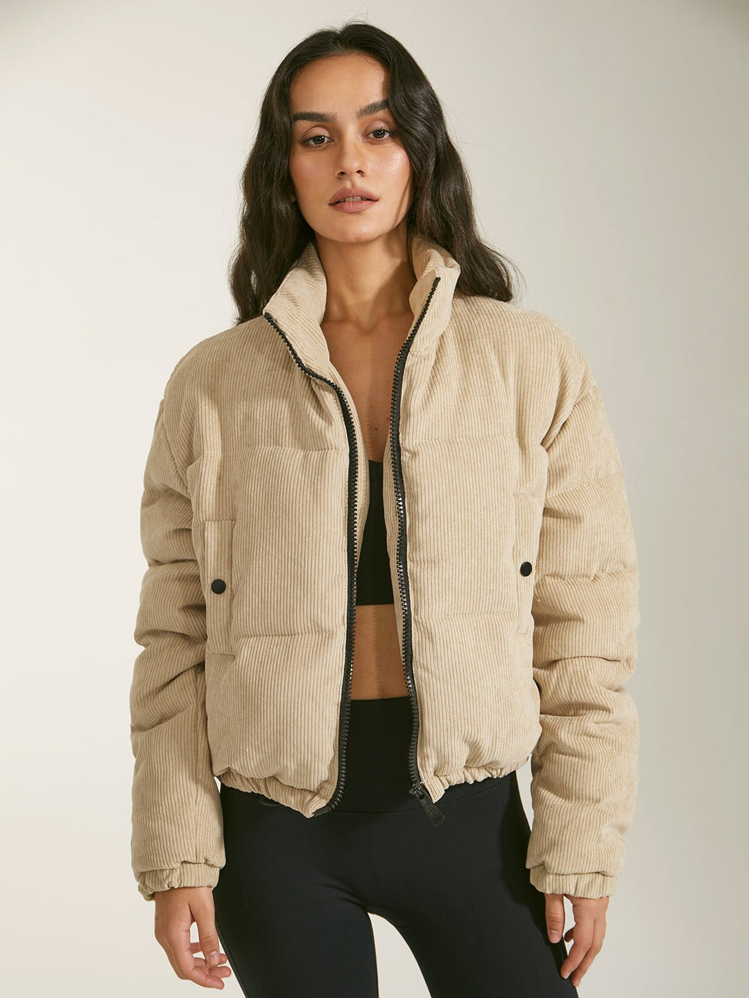 Drune | Pufferjacke - Leichte Isolation - Neutral Beige - Winter Freizeit