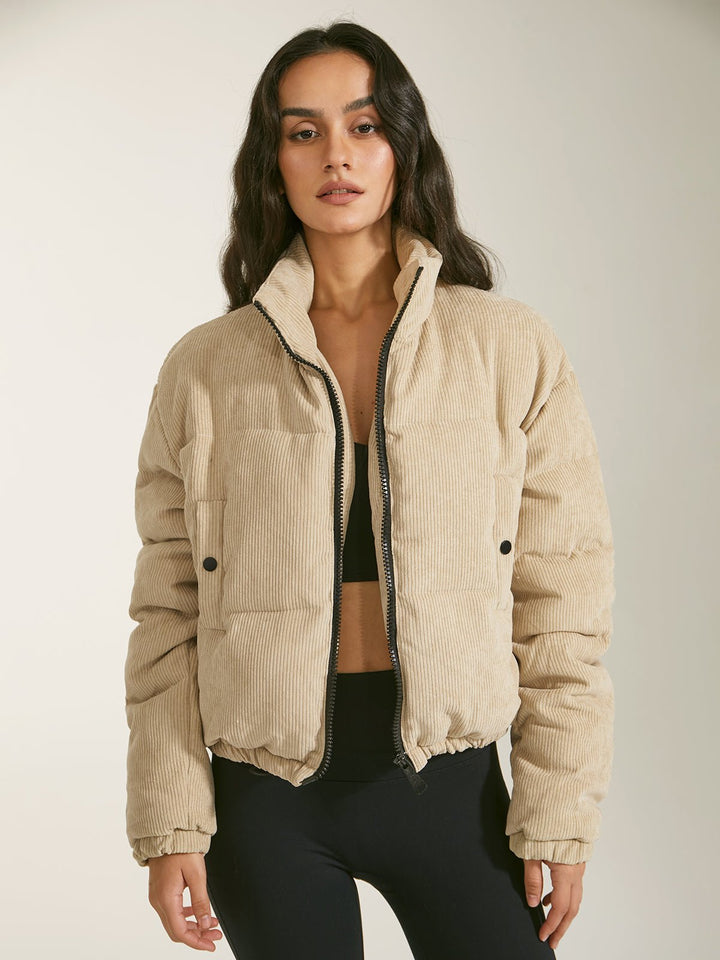 Drune | Pufferjacke - Leichte Isolation - Neutral Beige - Winter Freizeit